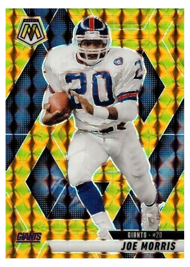 2025 Panini Mosaic Base Set Joe Morris #52 card