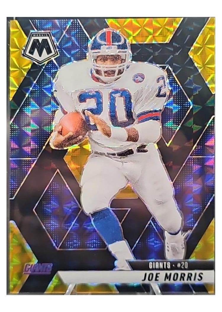 2025 Panini Mosaic Base Set Joe Morris #52 card