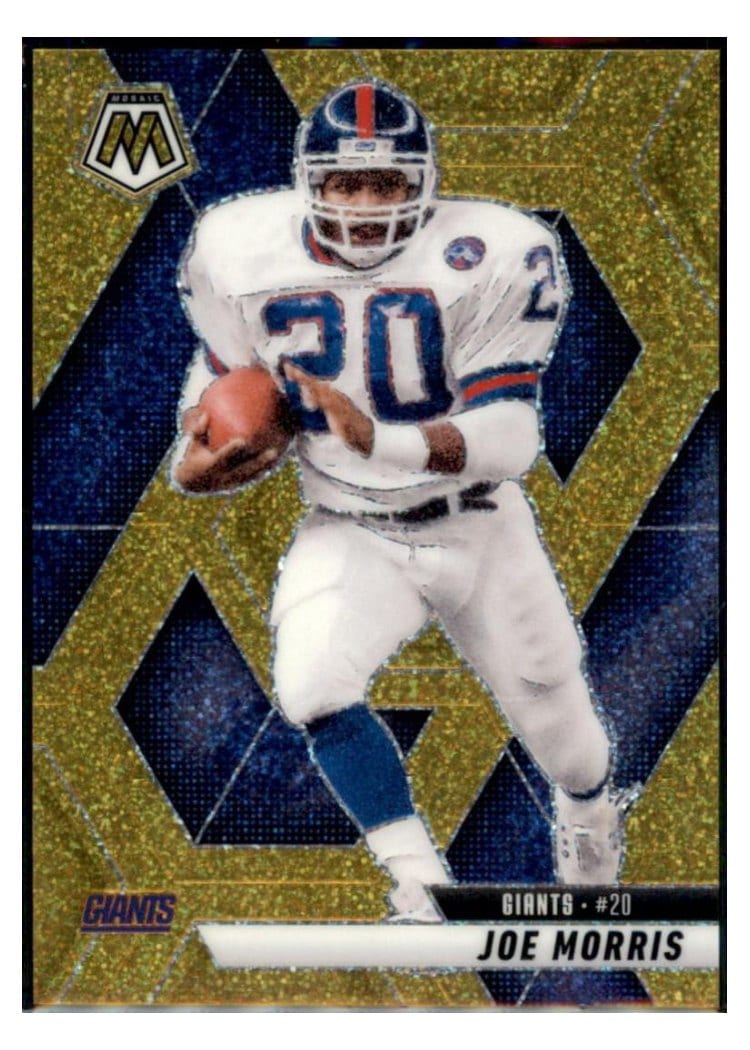 2025 Panini Mosaic Base Set Joe Morris Gold Glitter #52