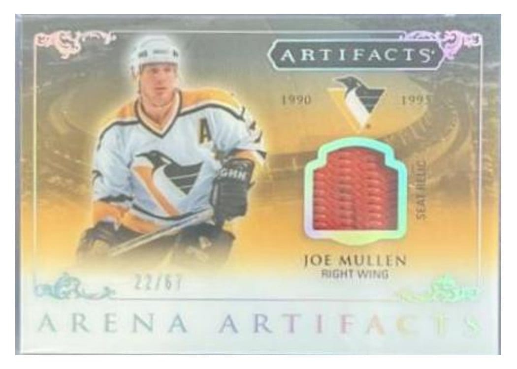 2023-24 Upper Deck Artifacts Arena Artifacts Joe Mullen #AA-JM card
