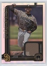 2025 Topps Real One Relics Joe Musgrove #385 card