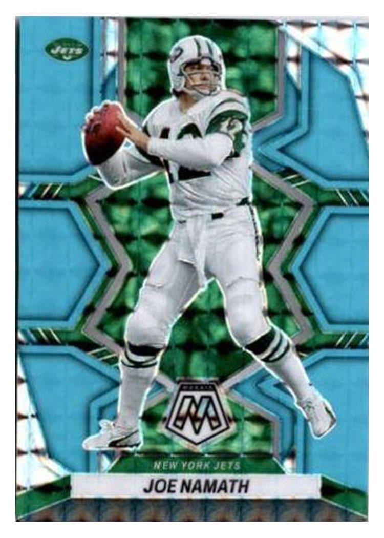 2022 Panini Mosaic Base Set Joe Namath #205 card