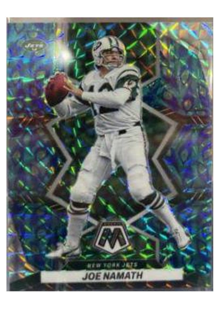 2022 Panini Mosaic Base Set Joe Namath #205 card