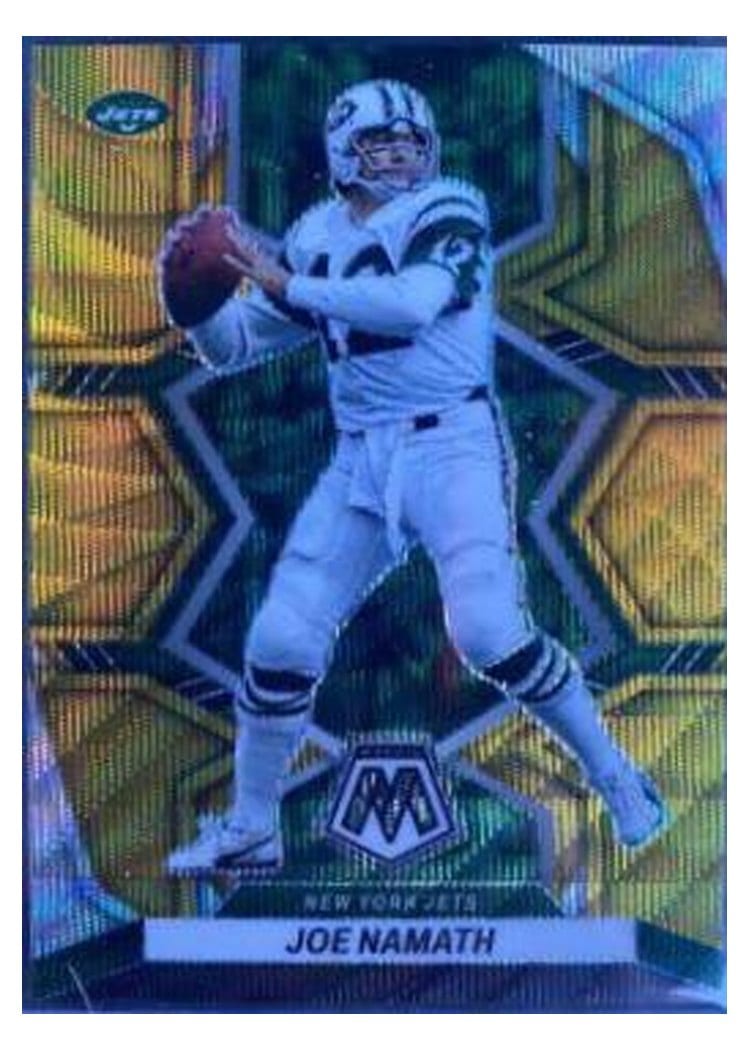 2022 Panini Mosaic Base Set Joe Namath #205 card