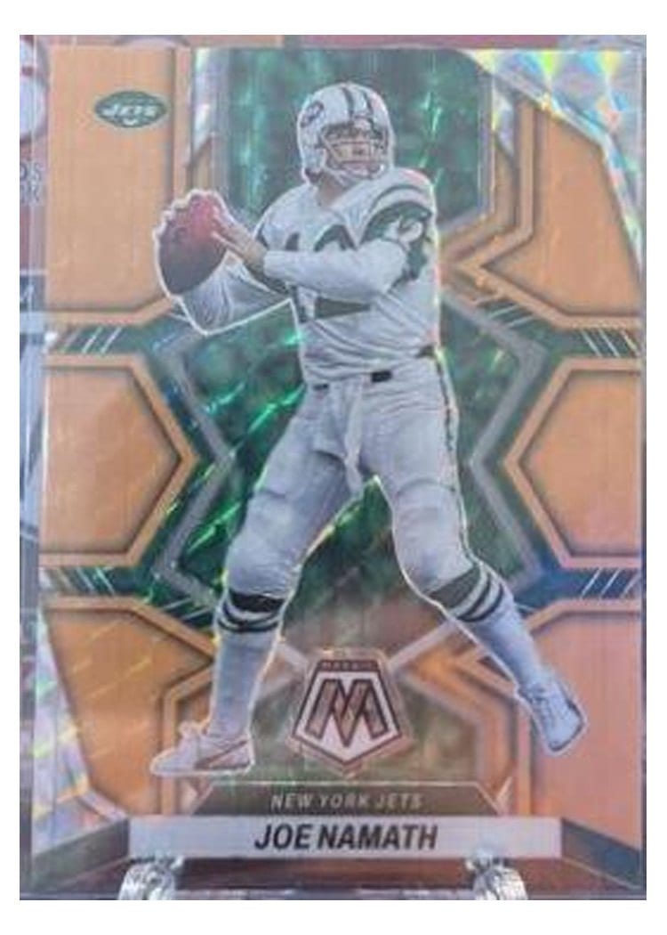2022 Panini Mosaic Base Set Joe Namath #205 card