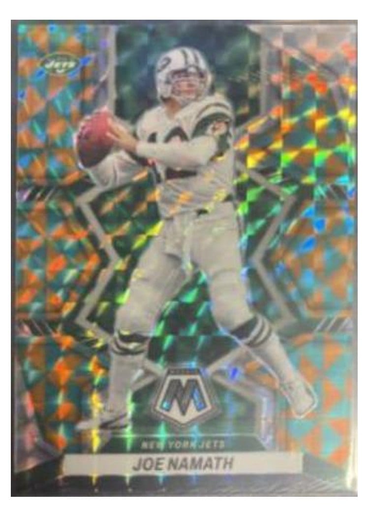 2022 Panini Mosaic Base Set Joe Namath #205 card