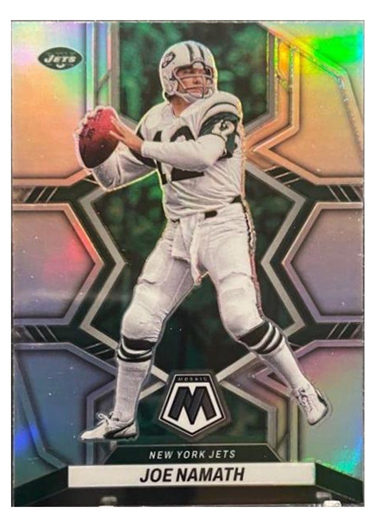 2022 Panini Mosaic Base Set Joe Namath #205 card