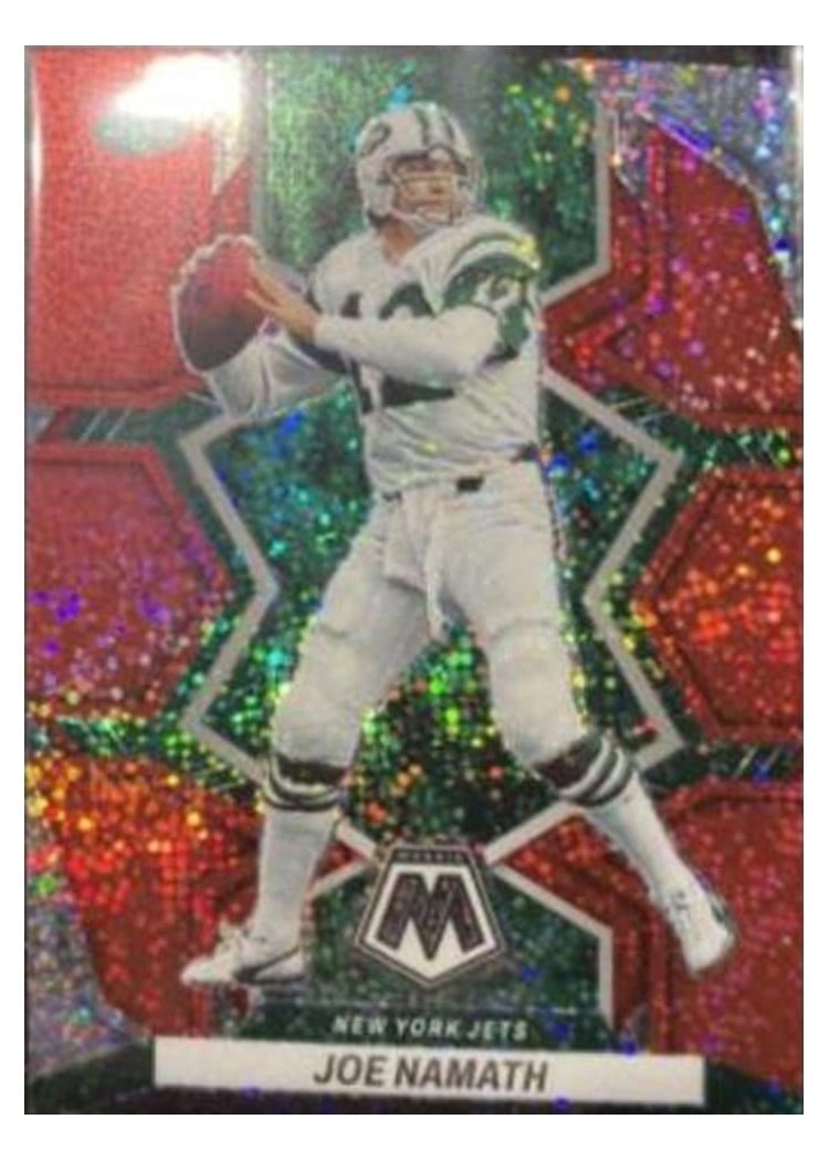 2022 Panini Mosaic Base Set Joe Namath #205 card