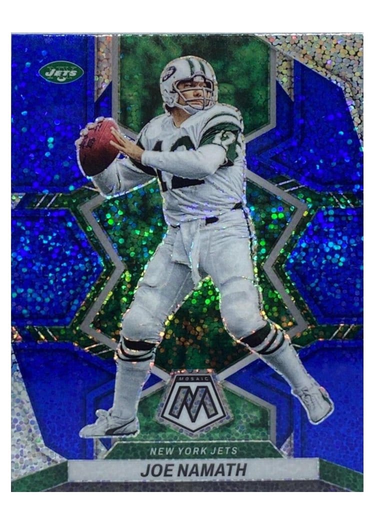 2022 Panini Mosaic Base Set Joe Namath #205 card
