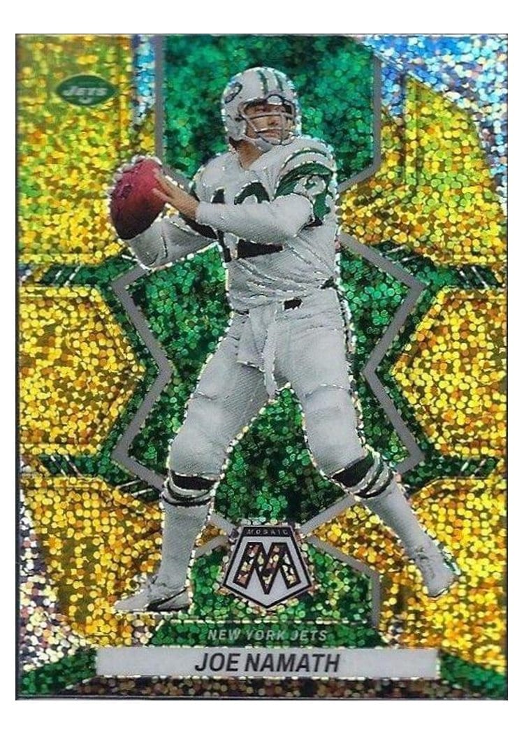 2022 Panini Mosaic Base Set Joe Namath #205 card