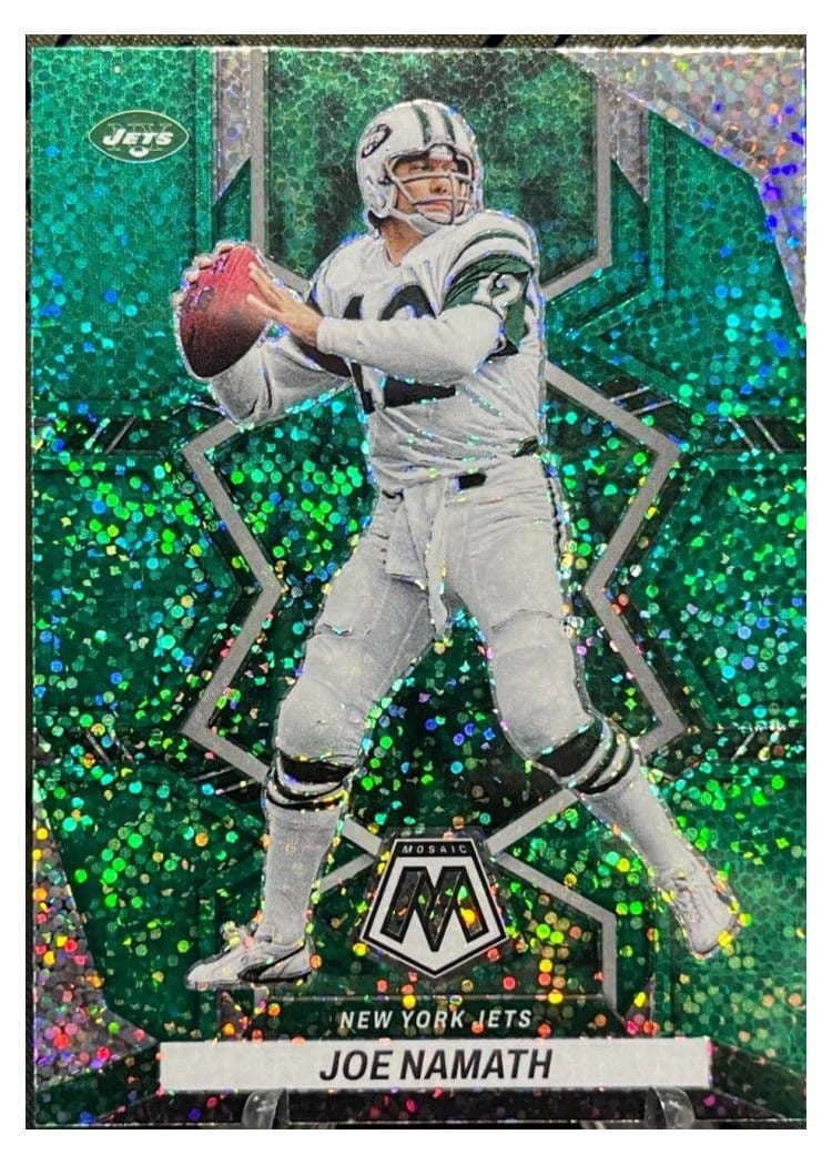 2022 Panini Mosaic Base Set Joe Namath #205 card