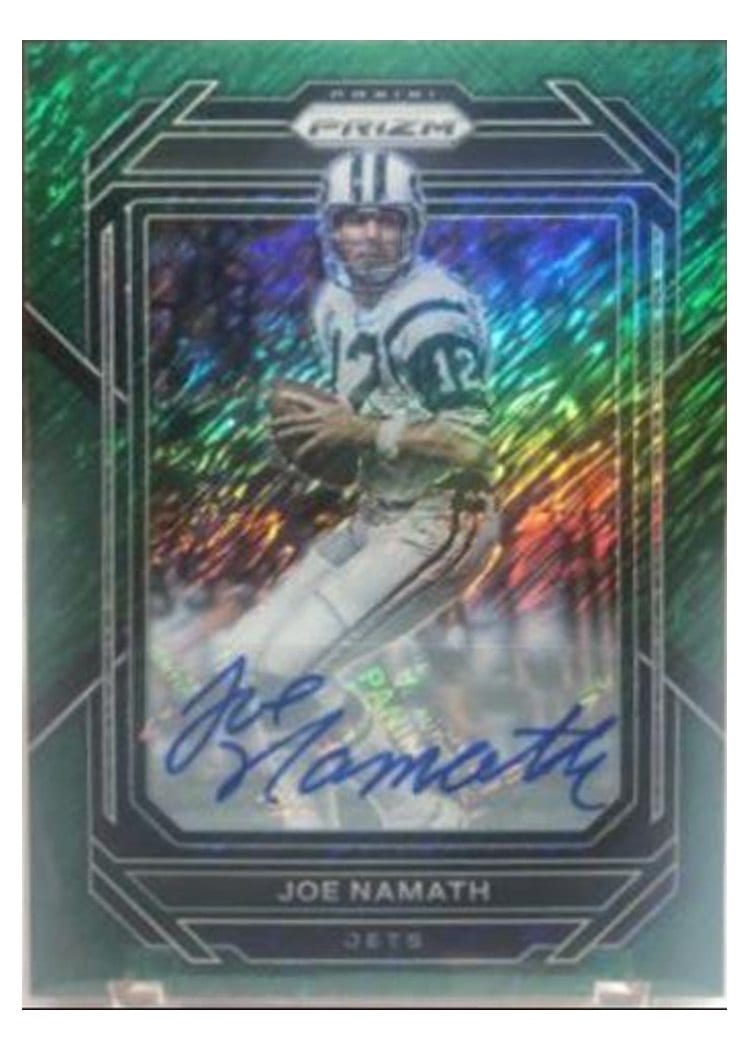 2022 Panini Prizm Base Set Joe Namath #232 card