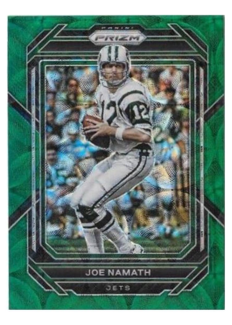 2022 Panini Prizm Base Set Joe Namath #232 card