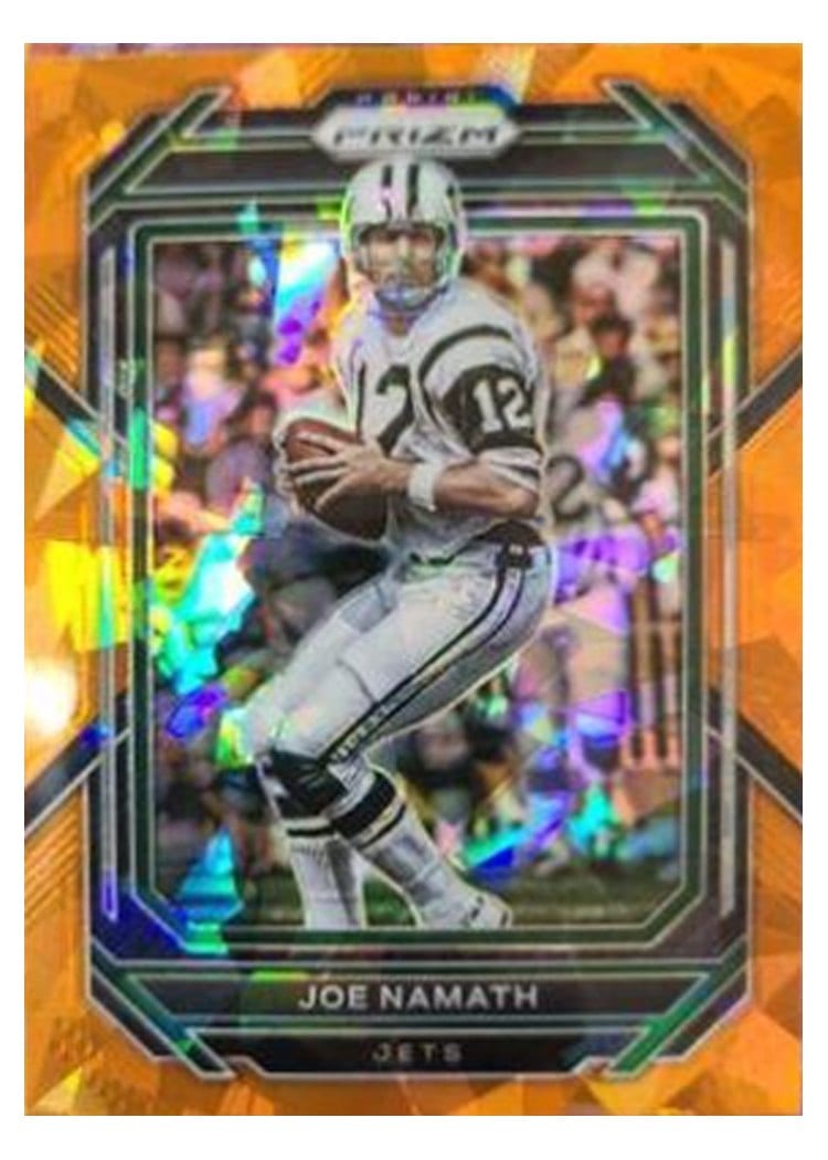 2022 Panini Prizm Base Set Joe Namath #232 card