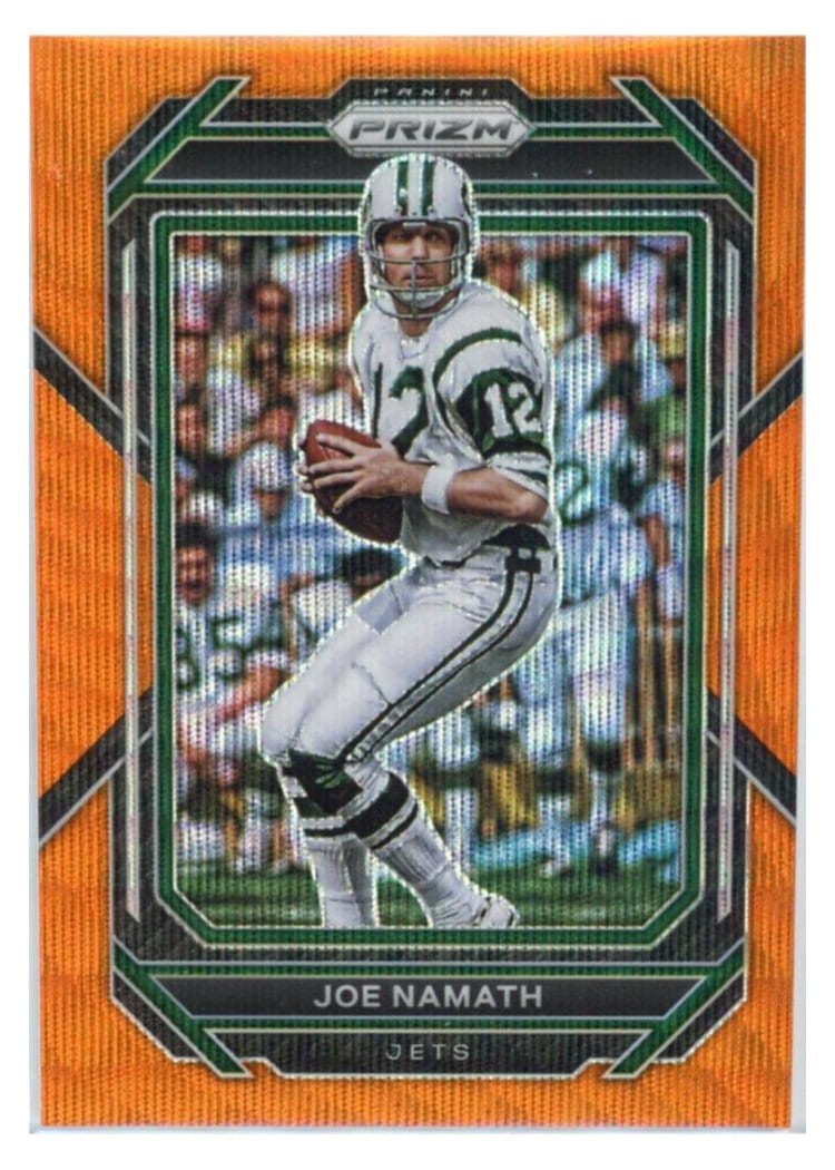 2022 Panini Prizm Base Set Joe Namath #232 card