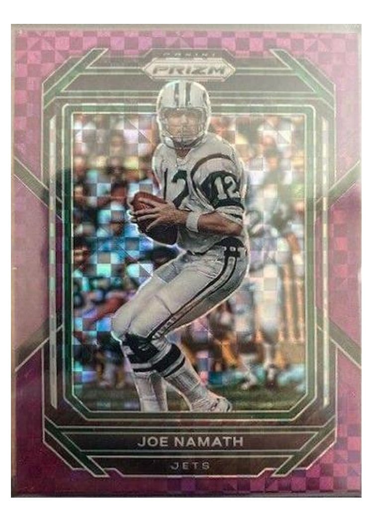 2022 Panini Prizm Base Set Joe Namath #232 card