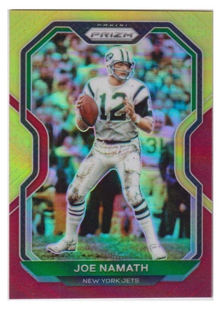 2022 Panini Prizm Base Set Joe Namath #232 card