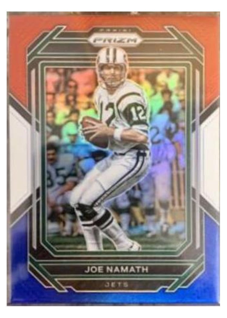 2022 Panini Prizm Base Set Joe Namath #232 card