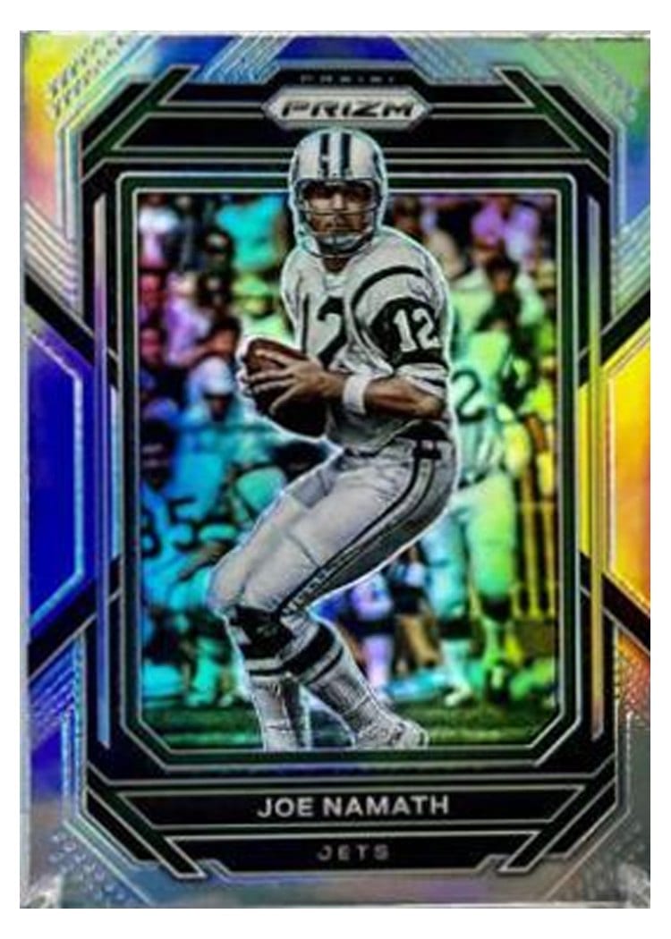 2022 Panini Prizm Base Set Joe Namath #232 card