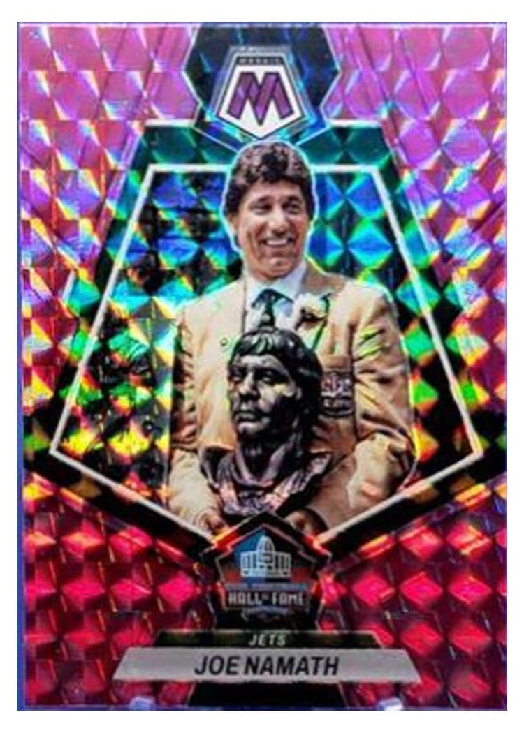 2023 Panini Mosaic Base Set Joe Namath #272 card