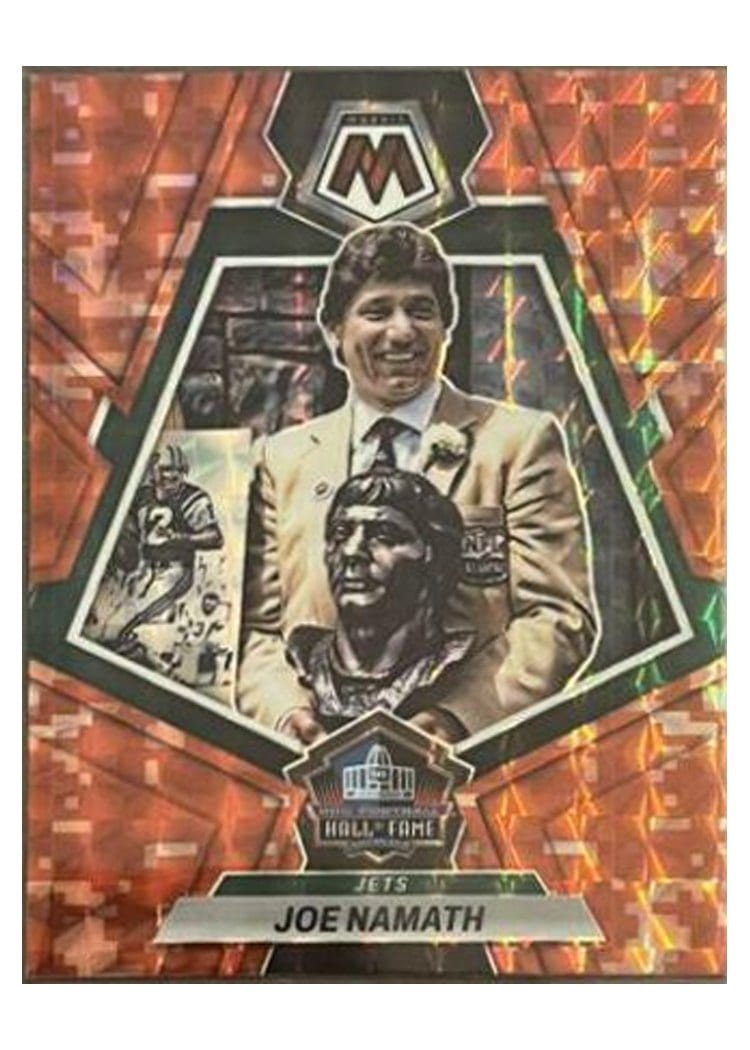 2023 Panini Mosaic Base Set Joe Namath #272 card