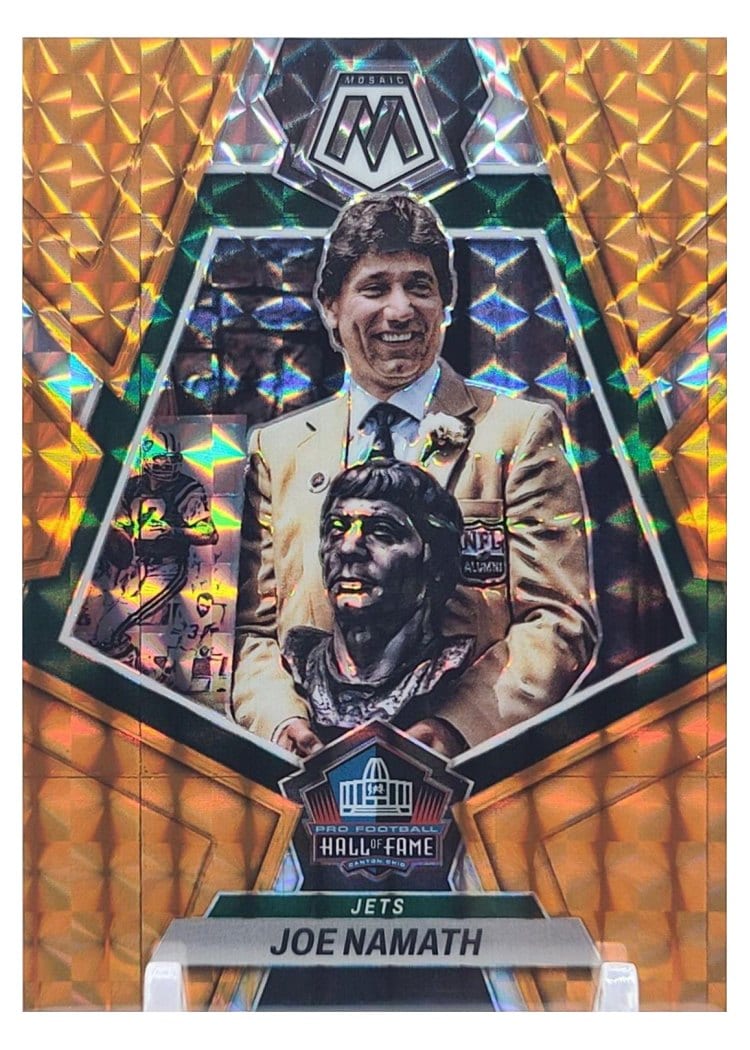 2023 Panini Mosaic Base Set Joe Namath #272 card