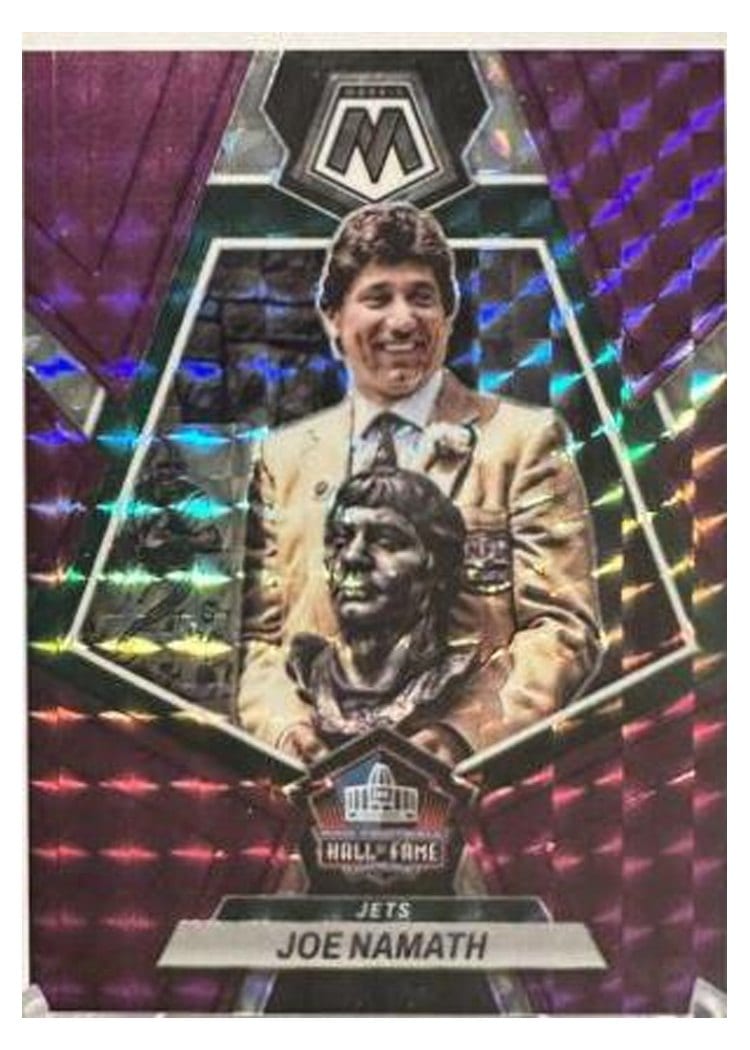 2023 Panini Mosaic Base Set Joe Namath #272 card