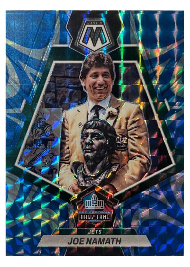 2023 Panini Mosaic Base Set Joe Namath #272 card