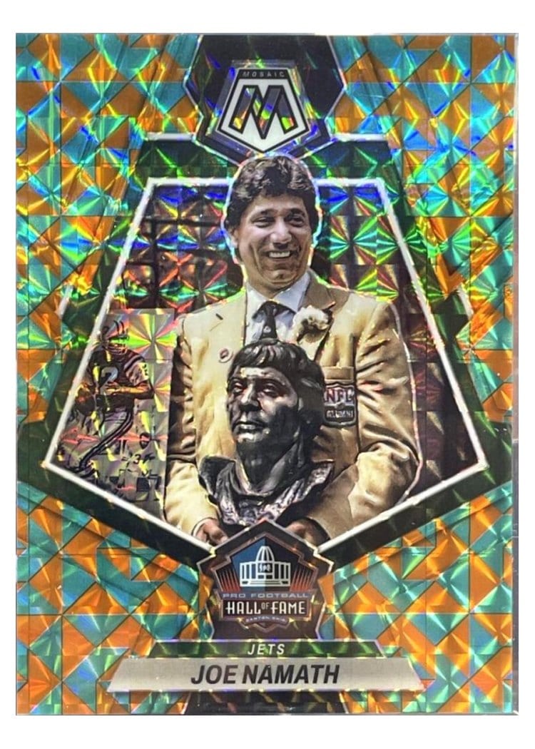 2023 Panini Mosaic Base Set Joe Namath #272 card