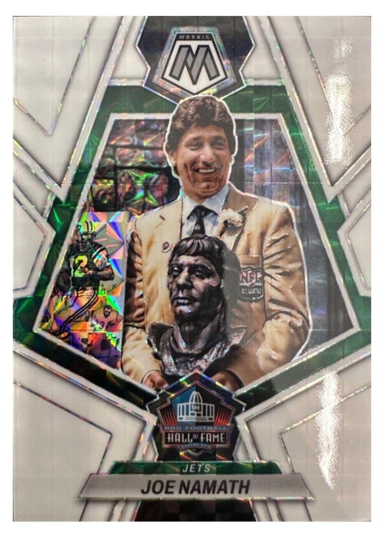 2023 Panini Mosaic Base Set Joe Namath #272 card