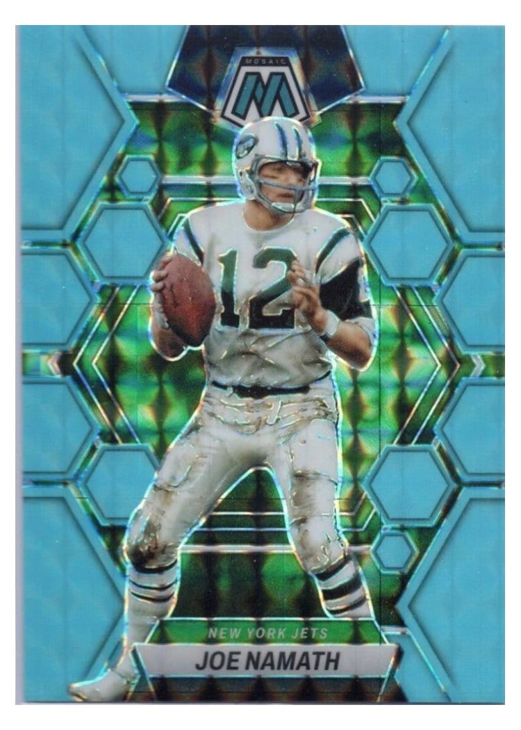 2023 Panini Mosaic Base Set Joe Namath #79 card