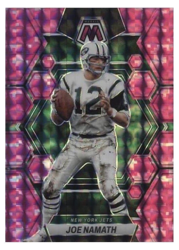 2023 Panini Mosaic Base Set Joe Namath #79 card