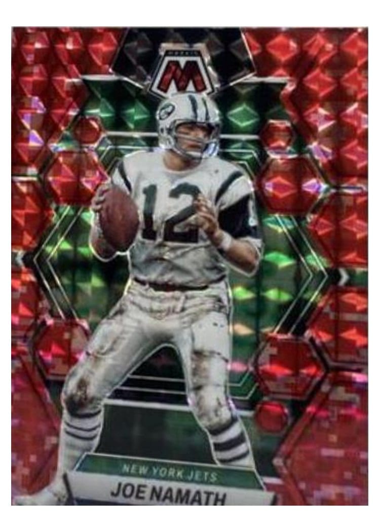 2023 Panini Mosaic Base Set Joe Namath #79 card