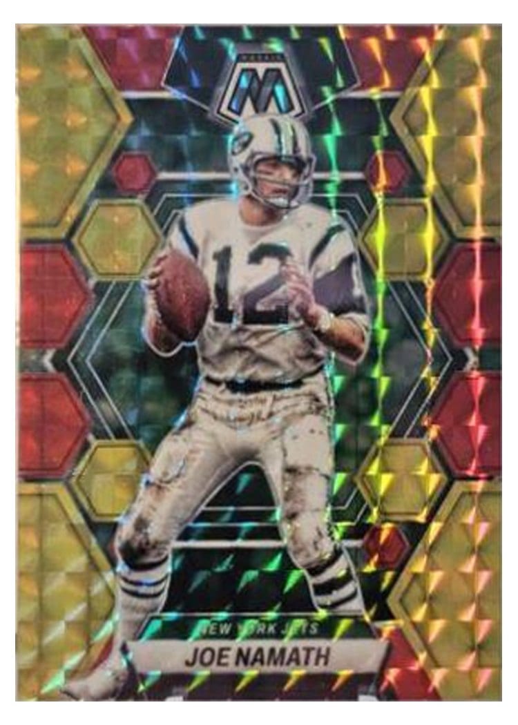 2023 Panini Mosaic Base Set Joe Namath #79 card