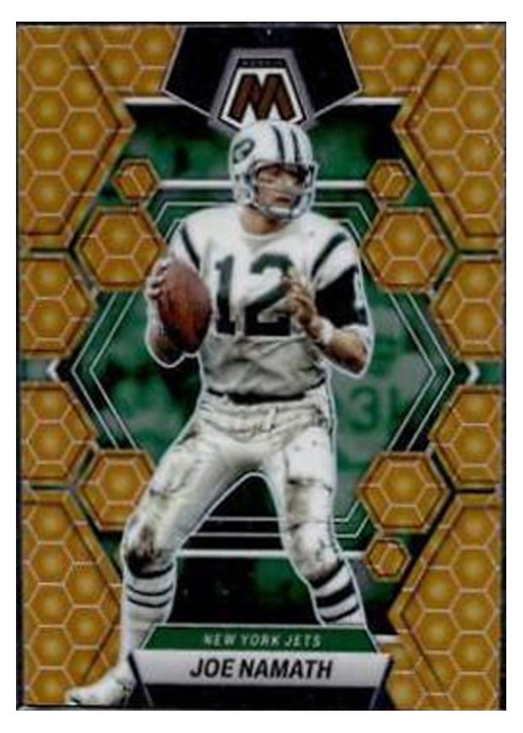 2023 Panini Mosaic Base Set Joe Namath #79 card