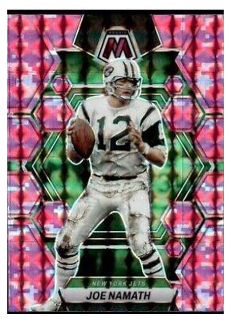 2023 Panini Mosaic Base Set Joe Namath #79 card