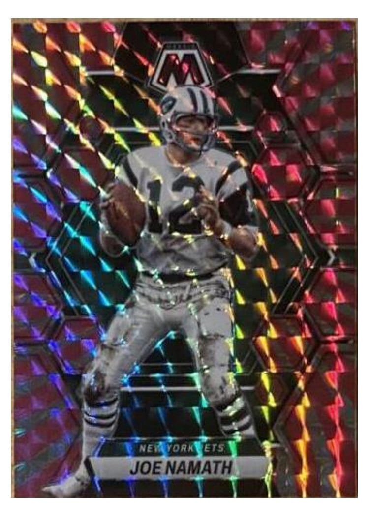 2023 Panini Mosaic Base Set Joe Namath #79 card