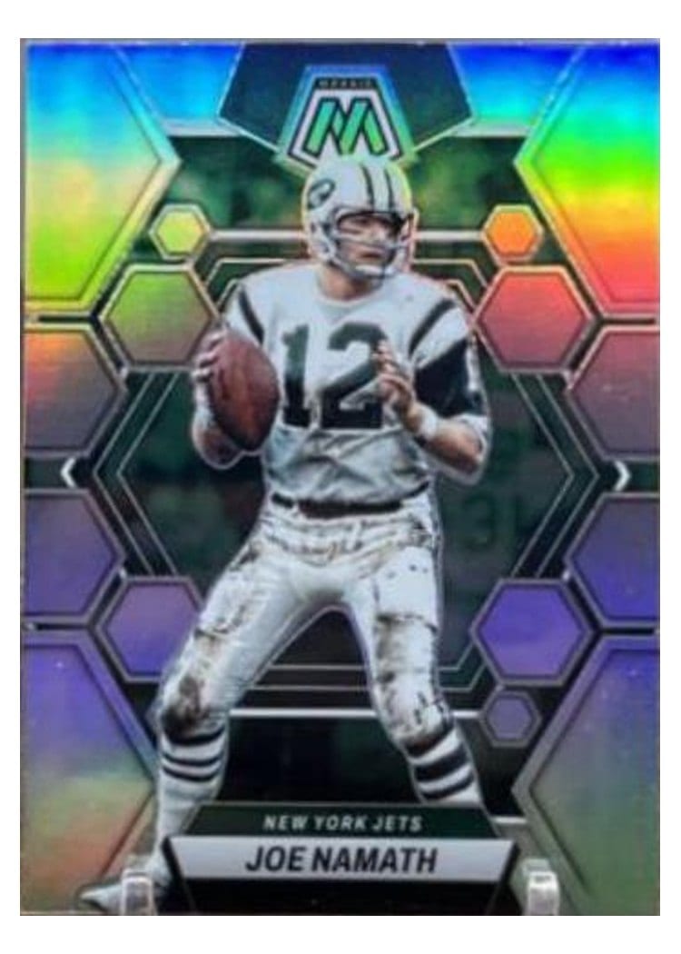 2023 Panini Mosaic Base Set Joe Namath #79 card