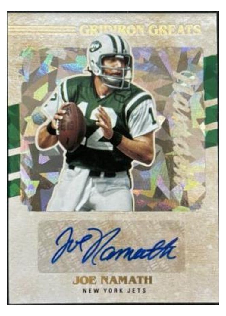 2024 Panini Mosaic Gridiron Greats Joe Namath #GG48 card