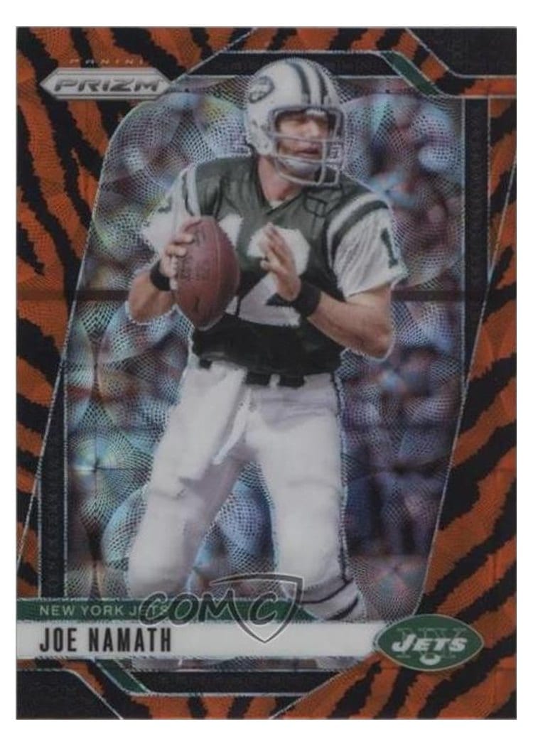 2024 Panini Prizm Base Set Joe Namath #228 card