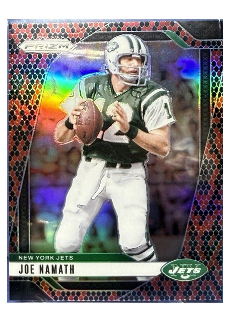 2024 Panini Prizm Base Set Joe Namath #228 card