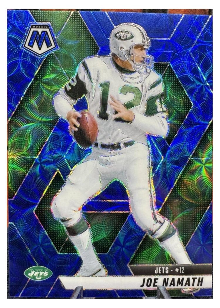 2025 Panini Mosaic Base Set Joe Namath #39 card