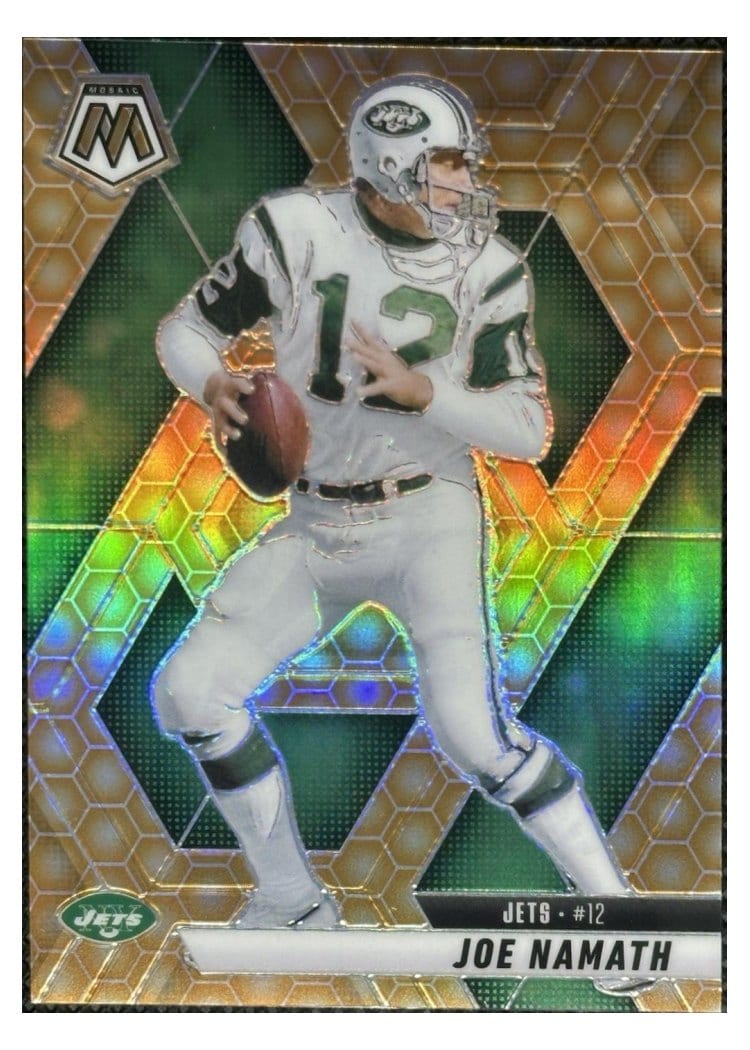 2025 Panini Mosaic Base Set Joe Namath #39 card