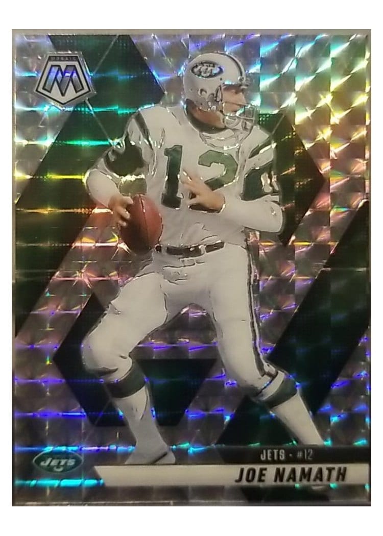 2025 Panini Mosaic Base Set Joe Namath #39 card