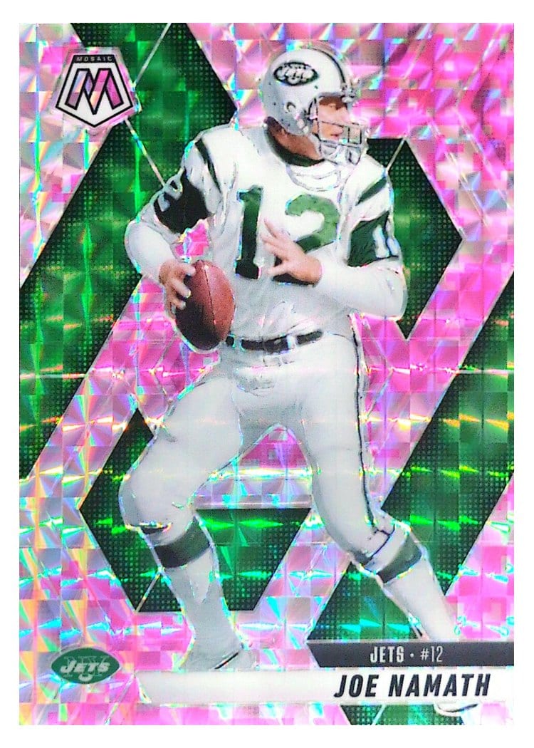 2025 Panini Mosaic Base Set Joe Namath #39 card