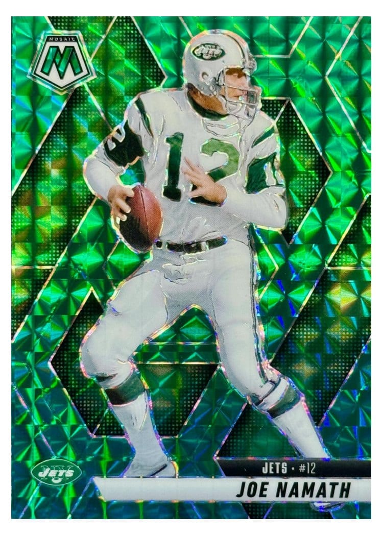 2025 Panini Mosaic Base Set Joe Namath #39 card