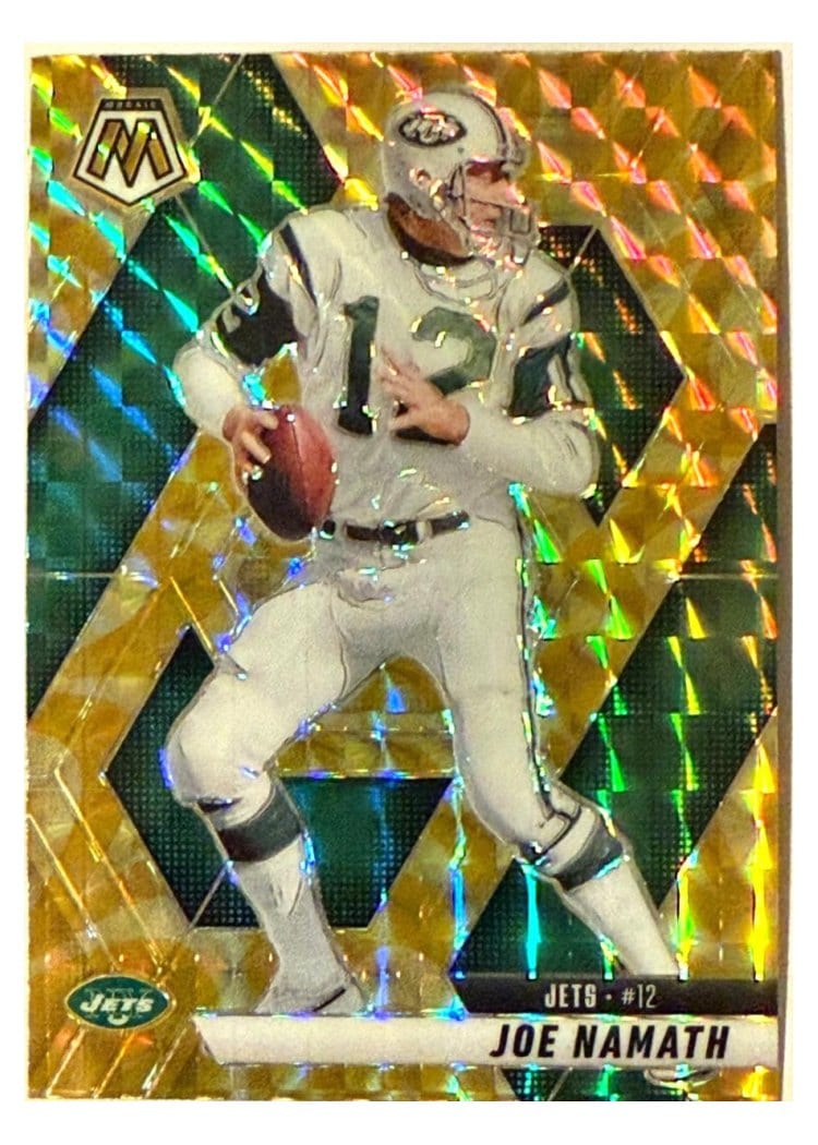 2025 Panini Mosaic Base Set Joe Namath #39 card