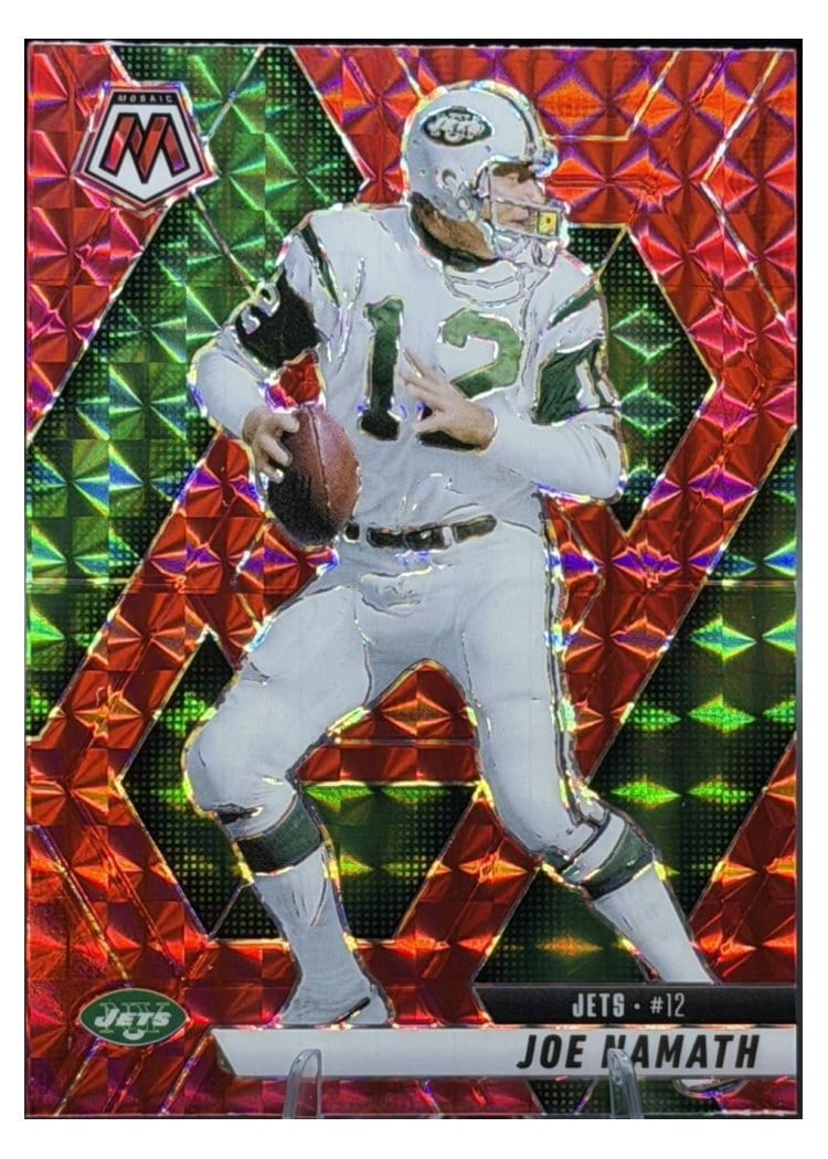 2025 Panini Mosaic Base Set Joe Namath #39 card