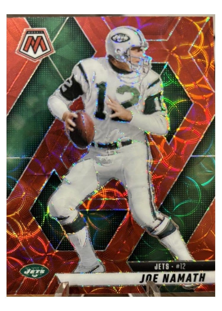 2025 Panini Mosaic Base Set Joe Namath #39 card