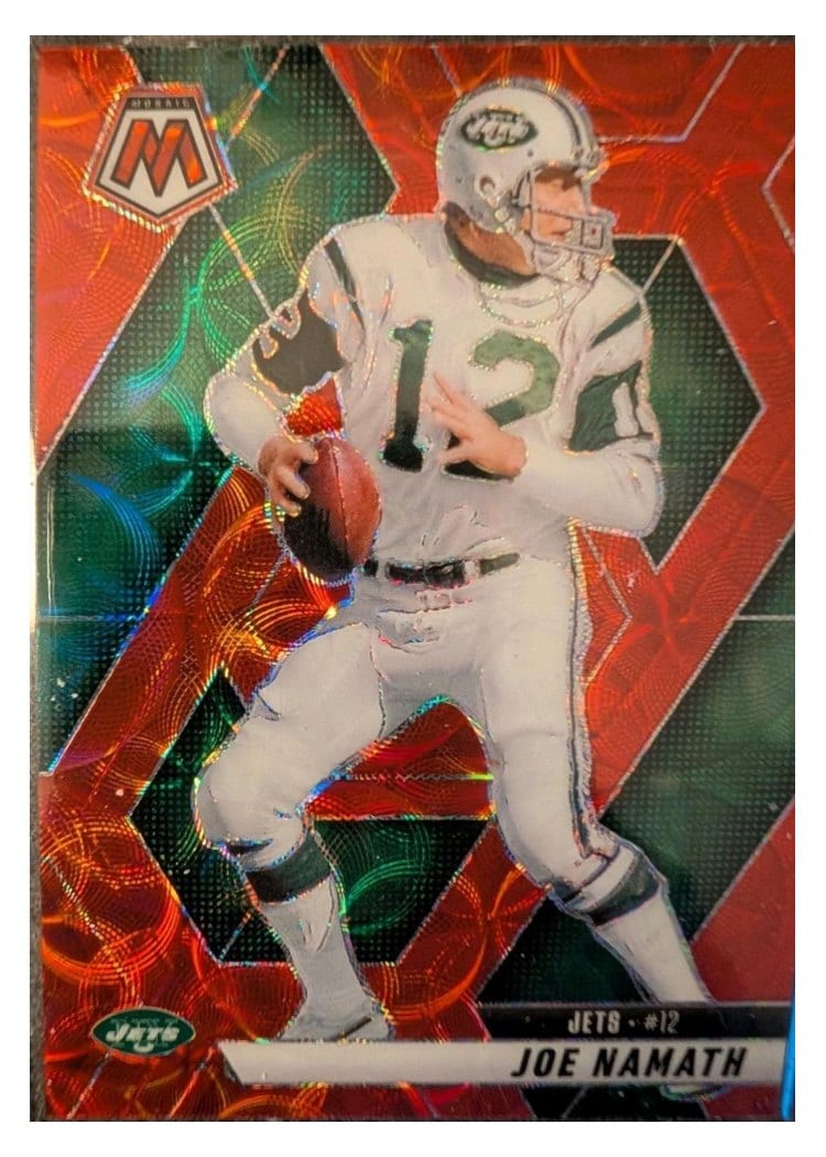 2025 Panini Mosaic Base Set Joe Namath #39 card